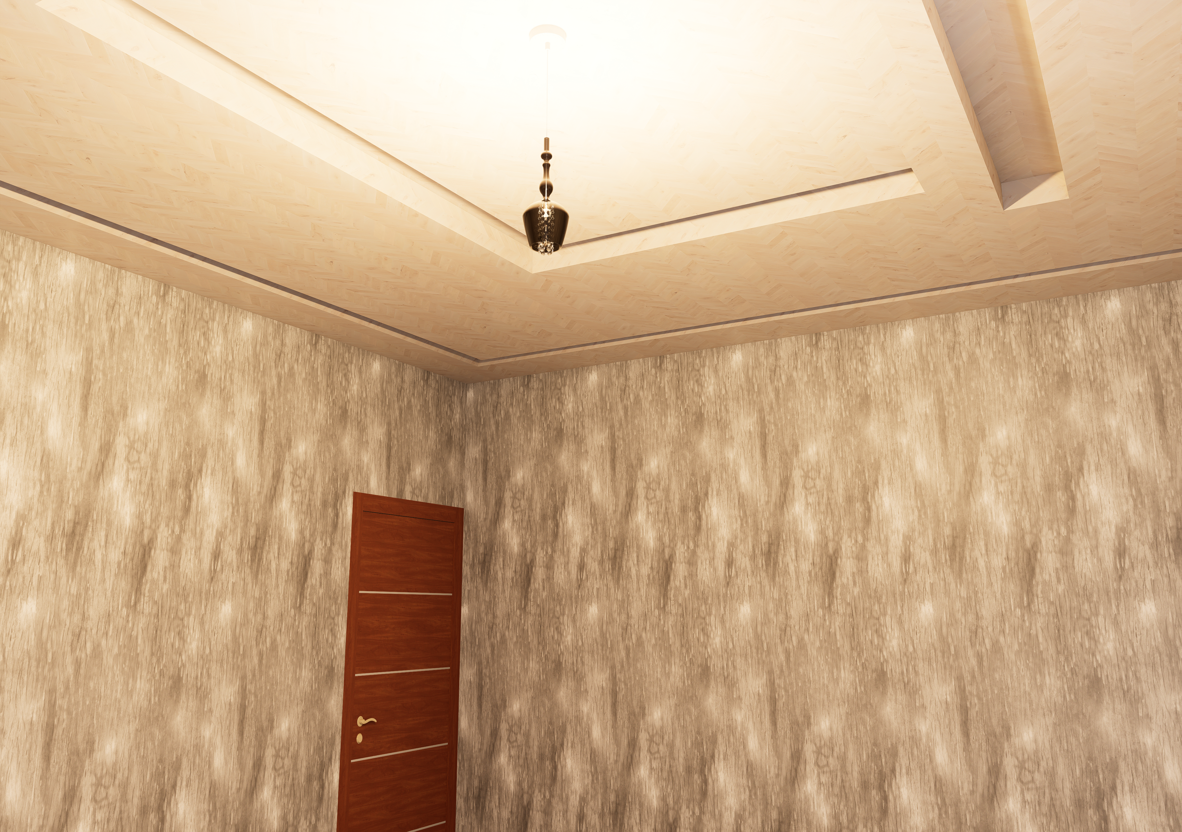 Warm Minimalist Interior Design Scene 14